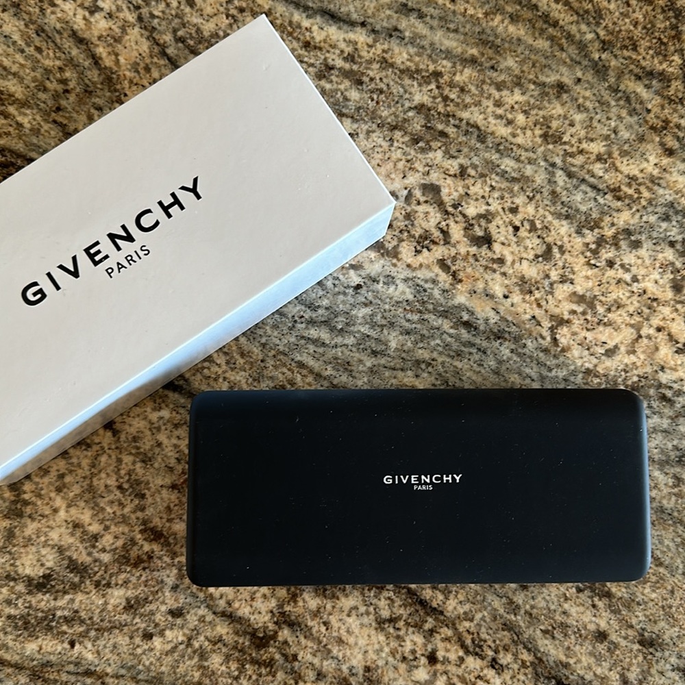 Givenchy sunglasses eyeglasses hard black case